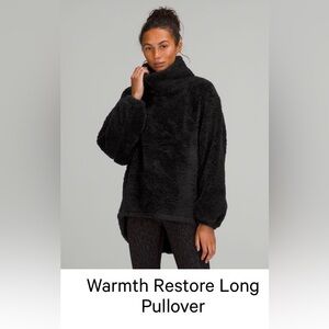 Lululemon Warmth Restore Long Pullover - Black
